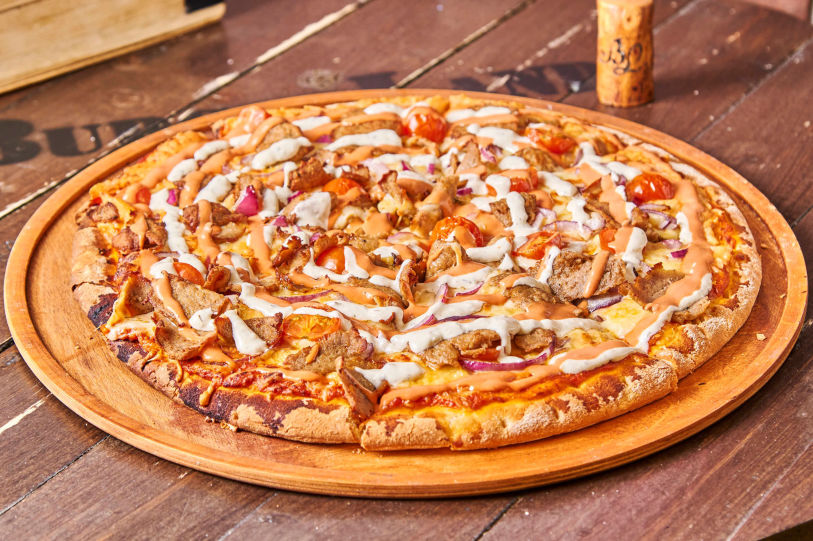 Kebab Pizza